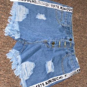 Jean shorts